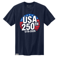 USA 250 Campaign Button Tee