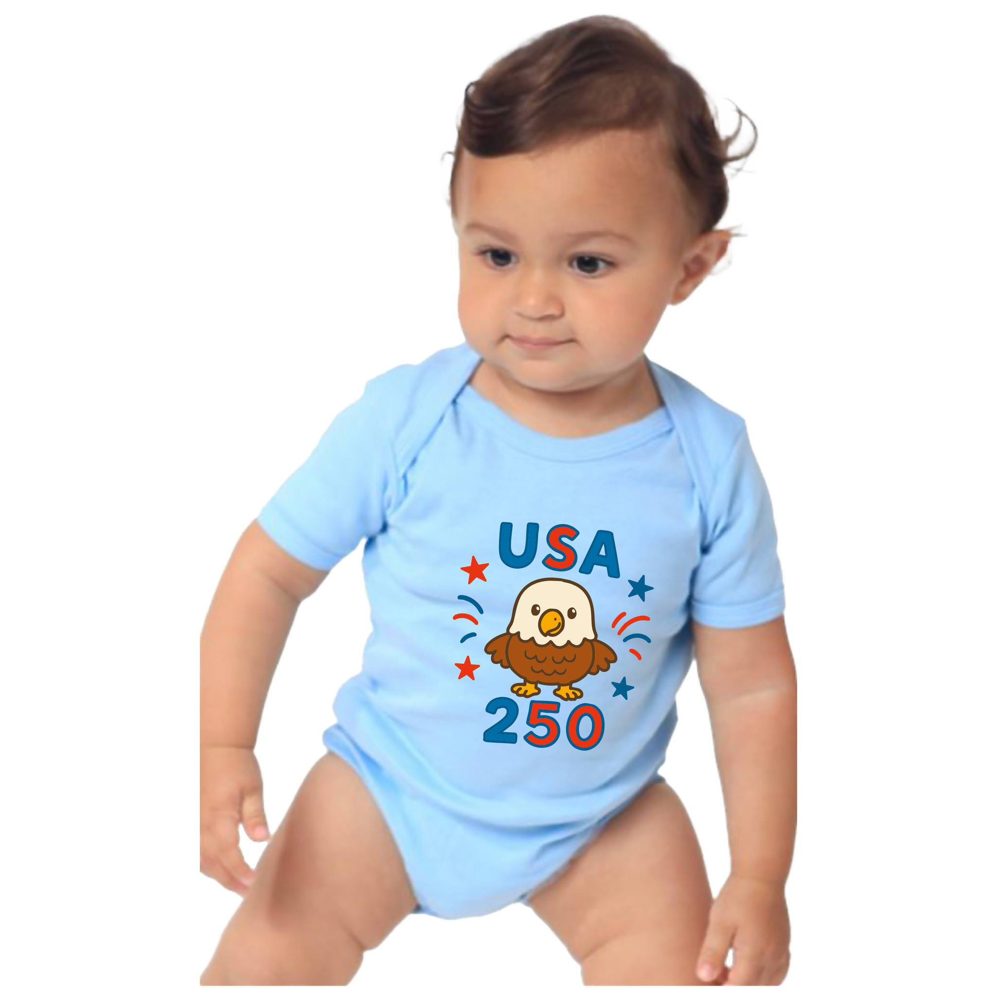 Baby Eagle USA 250 Onesies