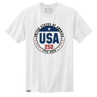USA 250 Button Tee