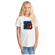 USA 250 Kids Graffiti Tee