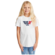USA 250 Wings Kids Tee