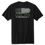 USA 250 Thin Green Line Honor Tee
