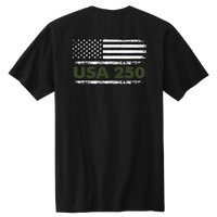 USA 250 Thin Green Line Honor Tee