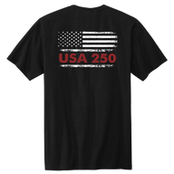 USA 250 Thin Red Line Honor Tee