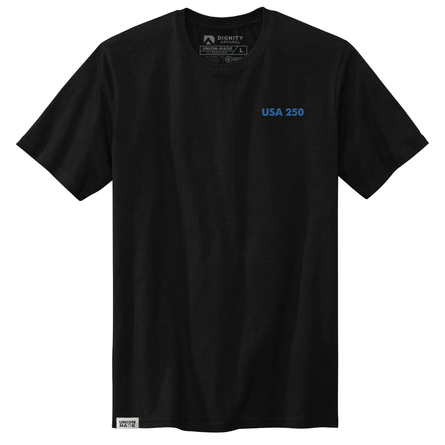 USA 250 Thin Blue Line Honor Tee