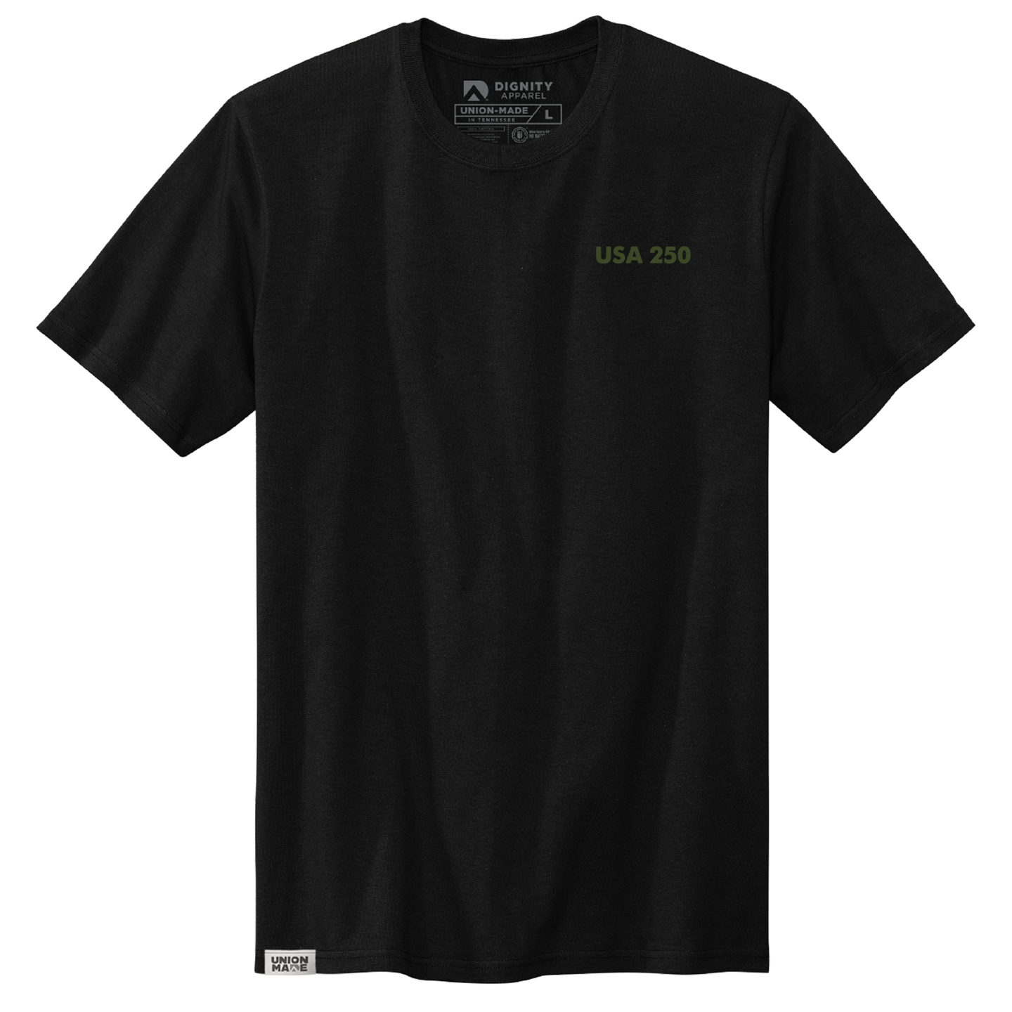 USA 250 Thin Green Line Honor Tee