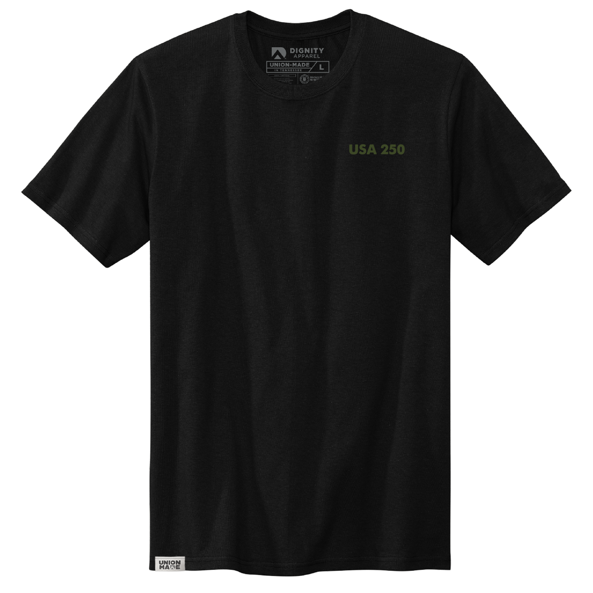 USA 250 Thin Green Line Honor Tee