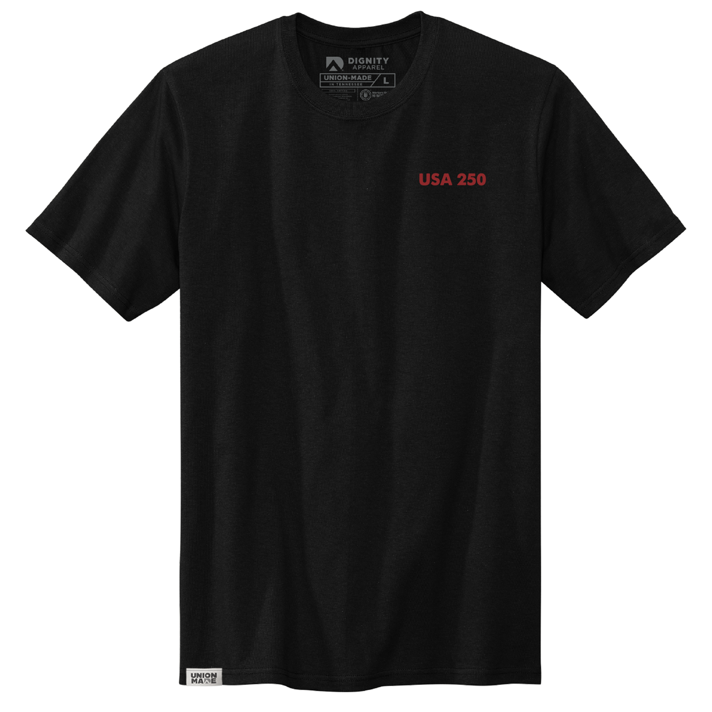 USA 250 Thin Red Line Honor Tee