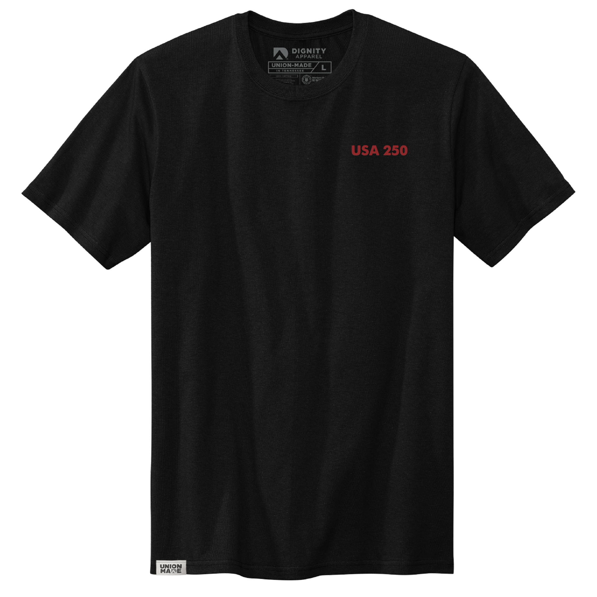 USA 250 Thin Red Line Honor Tee