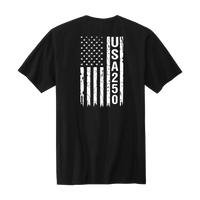 USA 250 Flag Hang Tee