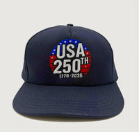 USA 250 Campaign Button Baseball Cap