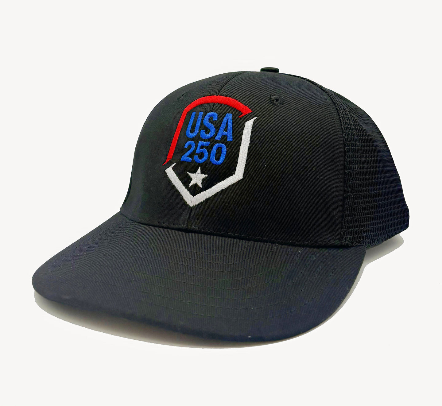 USA 250 Shield Baseball Cap - Trucker Style