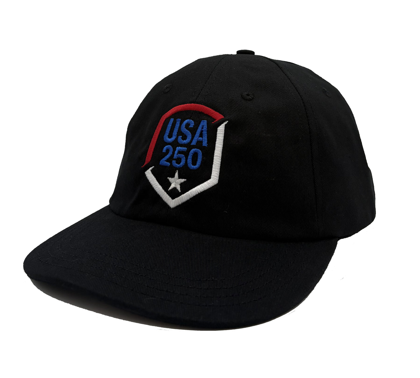 USA 250 Shield Baseball Cap - Dad Cap Style