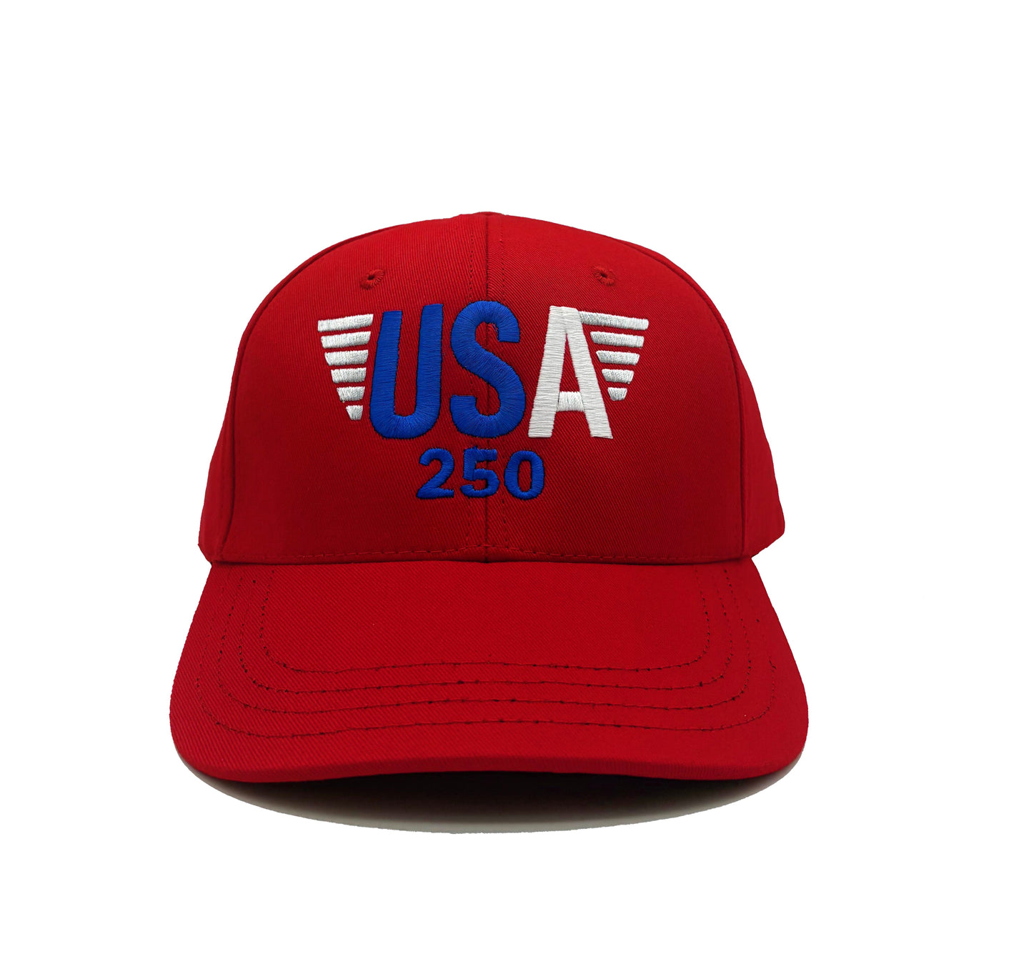 USA 250 Wings Baseball Cap - Red
