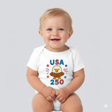 Baby Eagle USA 250 Onesies - Made in the USA
