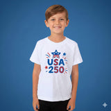 USA 250 Patriot Toddler Tee - Made in the USA