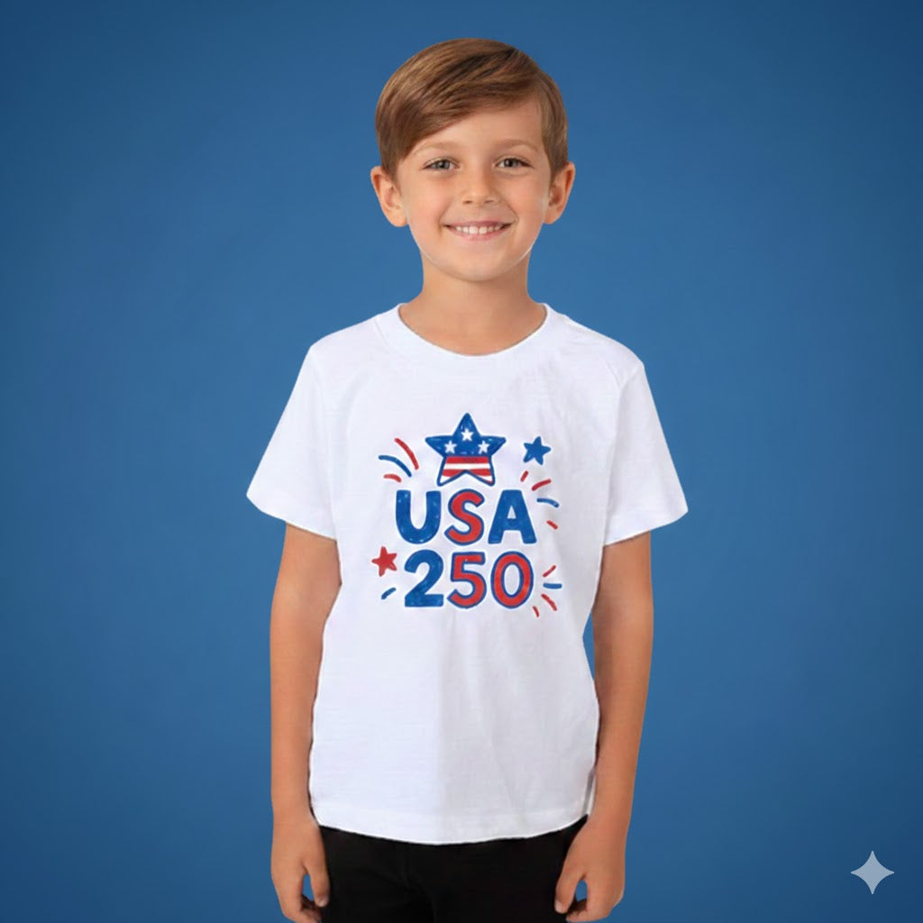USA 250 Patriot Toddler Tee - Made in the USA