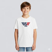 USA 250 Wings Kids Tee - Made in the USA