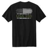 USA 250 Thin Green Line Honor Tee