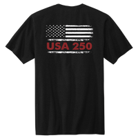 USA 250 Thin Red Line Honor Tee