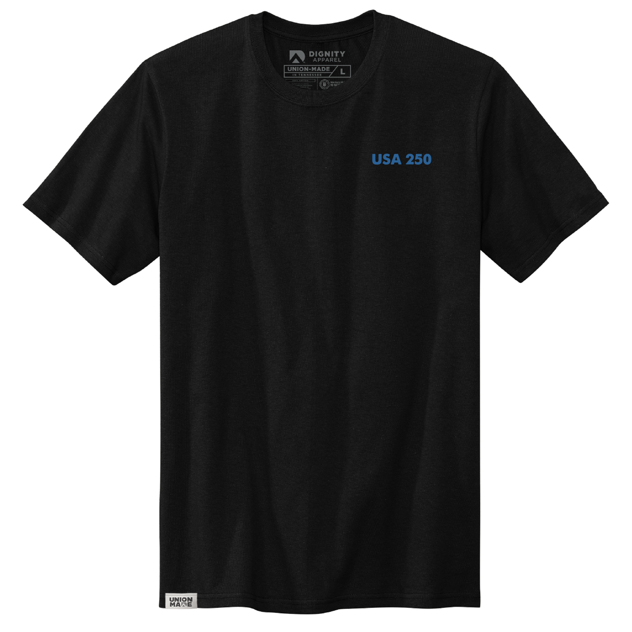 USA 250 Thin Blue Line Honor Tee