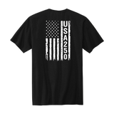 USA 250 Flag Hang Tee