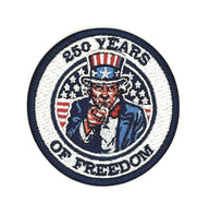 Uncle Sam Freedom Embroidered Patch