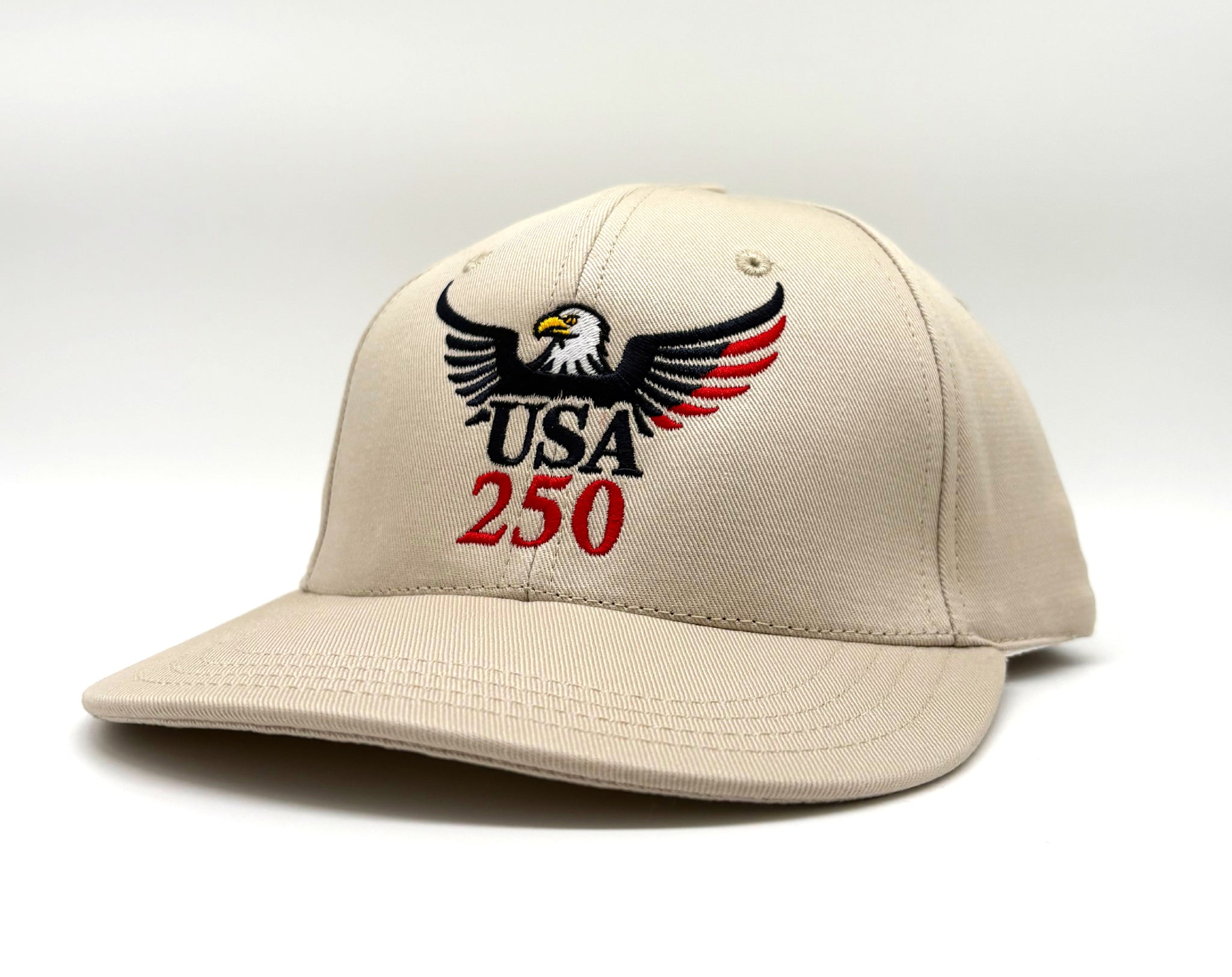 Sam the Eagle Tan Chino Cap - Made in the USA
