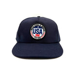 USA 250 Button Navy Cap - Made in the USA - NEW ITEM