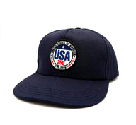 USA 250 Button Navy Cap - Made in the USA - NEW ITEM