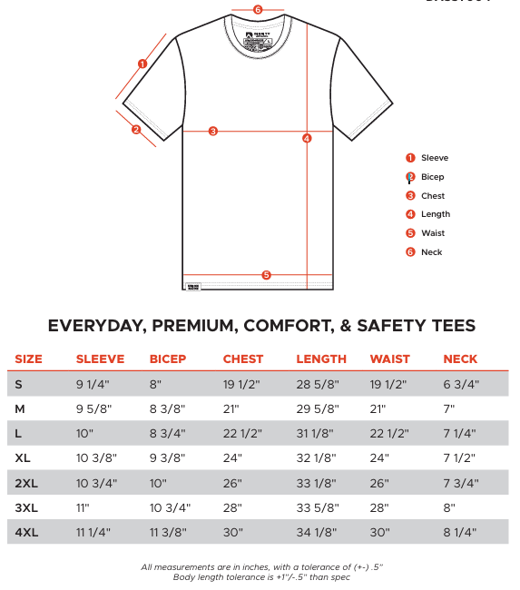 Varsity USA 250 Tee - Made in the USA